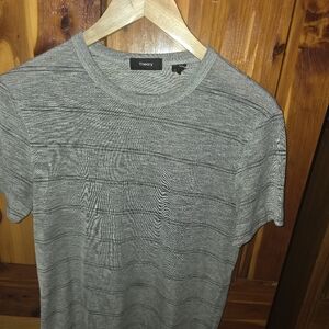 Theory Charcoal Short Sleeve Men's Tee